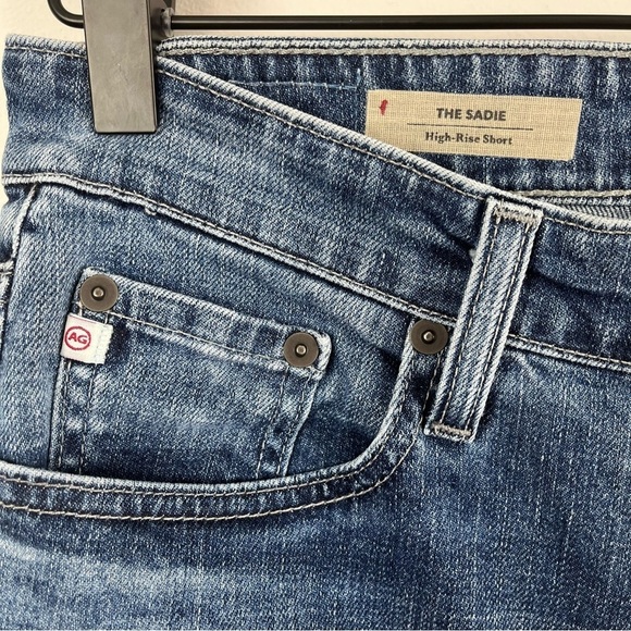 AG Adriano Goldschmied Women’s size 26‎ The Sadie High-Rise Short EUC - Picture 4 of 8